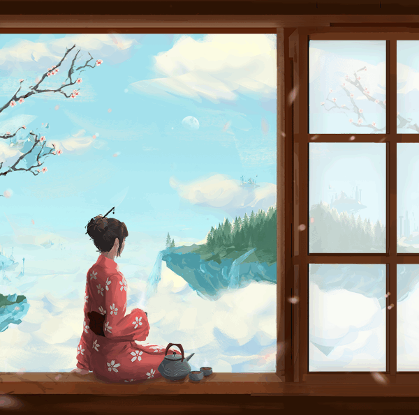 Tea Daydreams - A4 Print